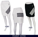 【PREMIUM OUTLET 50%超OFF】PEARLY GATES パーリーゲイツ4ラインシリーズ ハイパワーストレッチレディース ラップ風スカート055...