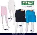 【PREMIUM OUTLET50%OFF】PEARLYGATES パーリーゲイツTHE FUN OF GOLF! PALE TONE レディースEXストレッチスカート 055-3134502/23B