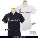 株式会社TSI PEARLY GATES パーリーゲイツSNOOPY 4WAYミニポップコーン半袖ポロシャツレディース 055-4160532/24B