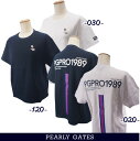 【PREMIUM-SALE 40%OFF】PEARLY GATES パーリーゲイツNEOトリコロール”PG PRO” Series.バッグロゴスタイル リバースムースレディース半袖Tシャツ=MADE IN JAPAN= 055-4163302/24A