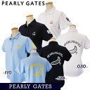 【NEW】PEARLY GATES パーリーゲイツレディース ストレッチカノコ半袖ポロシャツ055-5160304/25A【正規品】
