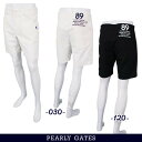 【PREMIUM SALE40%OFF】【残り僅か】PEARLYGATES パーリーゲイツ接触冷感プラスクール!ドビーストレッチメンズショートパンツ053-32...