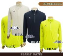 PEARLY GATES パーリーゲイツプレミアウォーム メンズハーフジップ長袖シャツ カットソー =JAPAN MADE=053-3166105/22D