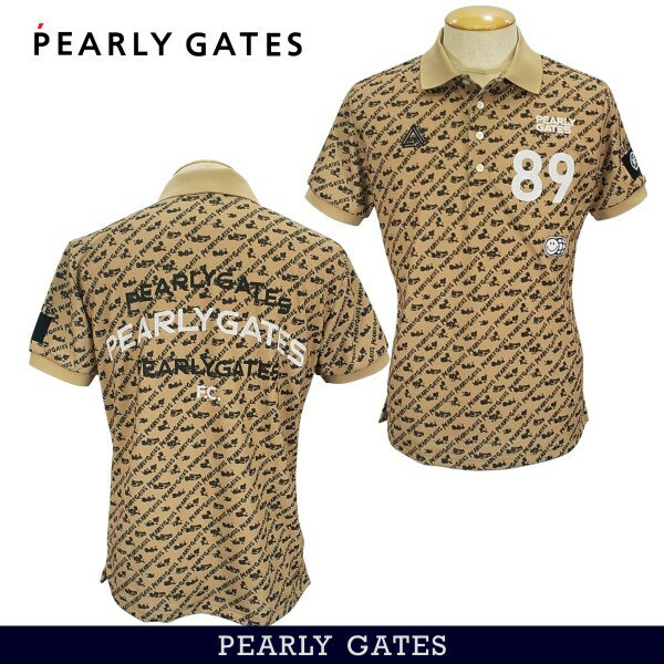 PEARLY GATES パーリーゲイツPEARLY GATES F.C. バックプリント吸水拡散/