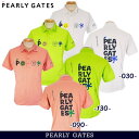 【NEW】PEARLY GATES パーリーゲイツメンズ サッカーチェック半袖ポロシャツ053-5260711/25B【正規品】