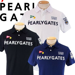 【WEB限定】PEARLY GATESPOP & TRAD パーリーゲイツ メンズ半袖ポロシャツ =JAPAN MADE=641-1960101/21A【PG-EDITION】