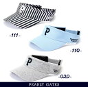【PREMIUM SALE】PEARLY GATES パーリーゲイツBIG P フロントロゴバイザー053-3187206/23A