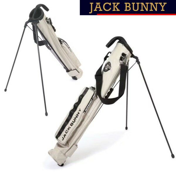 【PREMIUM CHOICE】Jack Bunny!! by PEARLY GATES ジャックバニーThe Standard!! ロゴファスナーセルフスタンドバッグ 262-3984108/23A 3