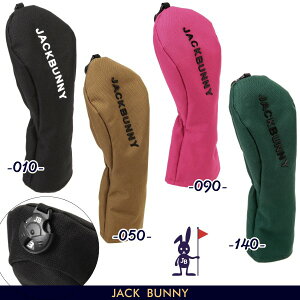 【NEW】【定番系ヘッドカバー】Jack Bunny!! by PEARLY GATESジャックバニー!! ワンポイントロゴヘッドカバーフェアウェイウッド用 キャットハンドタイプ262-4984742/24B