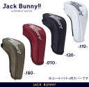 【NEW】Jack Bunny!! by PEARLY GATESジャックバニー!! 軽量!! アウトラインロゴユーティリティー用ヘッドカバー=BASIC CO...