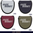 【NEW】Jack Bunny!! by PEARLY GATESジャックバニー!! 軽量!! アウトラインロゴパターカバー・ツーボール/マレットタイプ用 =B...