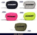 ボールケース 【NEW】Jack Bunny!! by PEARLY GATESジャックバニー!! The定番! ボールポーチカラビナ付 262-3984702/23C