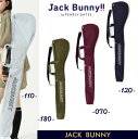 【NEW】Jack Bunny!! by PEARLY GATESジャックバニー!! =BASIC COLLECTION=アウトラインロゴ クラブケース 262...
