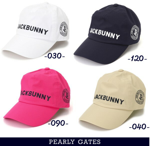 Jack Bunny!! by PEARLY GATESジャックバニー!! ニューサークルロゴ定番系 レインキャップ 262-4987330/24A