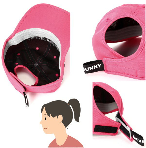 【DORAEMON JACK BUNNY!! FESTIVAL】Jack Bunny!! by PEARLY GATES ジャックバニー!! Rocknドラえもんレディース ポニーテールキャップ262-4287004/24C