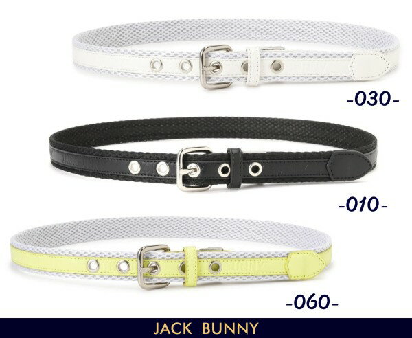 【NEW】Jack Bunny!! by PEARLY GATESジャックバニー!! レディース メッシュ×合皮細めベルト 262-4182...