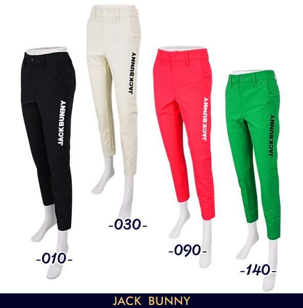 【PREMIUM SALE 30%OFF】Jack Bunny!! by PEARLY GATESジャックバニー レディース JBタテロゴストレッチツイル イージーパンツ263-3131310/23A