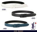 【NEW】Jack Bunny!! by PEARLY GATESジャックバニー!! ”BIGなJBバッグル” スライドロックセレーションエンボスロゴベルト 2...