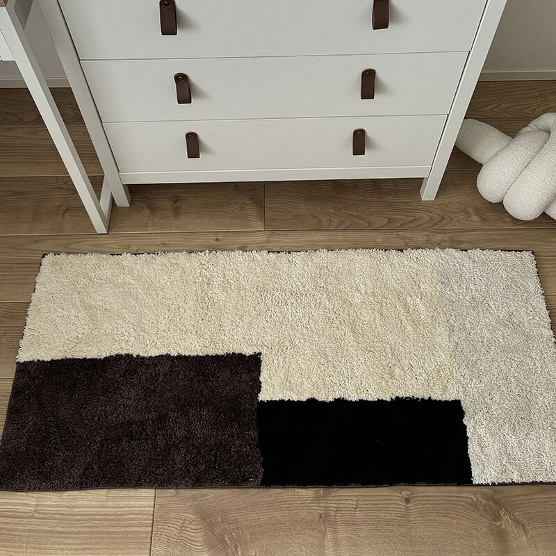 【最強配送】マット 50×120cm キッチンマット 玄関マット ベッドサイド おしゃれ 北欧 モダン ラグ 室内 インテリア [3]