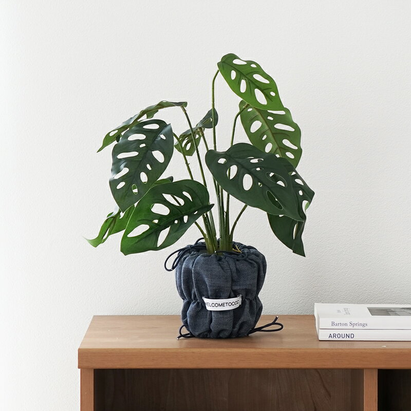 【最強配送】フェイクグリーン 観葉植物 モンステラ ベゴニア 人工観葉植物 造花 インテリア おしゃれ 北欧 韓国インテリア 40cm 室内 グリーン インテリア 植物