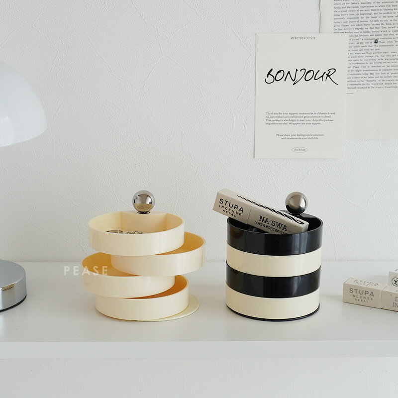 【送料無料】【最強配送】アクセサリースタンド 小物入れ 収納ボックス 回転式 おしゃれ かわいい 韓国インテリア 韓国雑貨