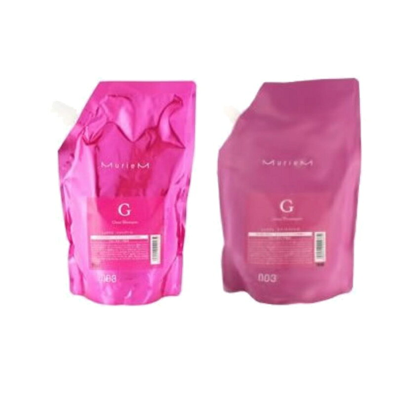樂天商城 - ナンバースリー　ミュリアム　シャンプーG 500ml トリートメントG 500g 詰替えセット