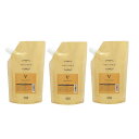 ナンバースリー ミュリアム ゴールド シャンプーV 500ml (詰め替え用) ×3点セット