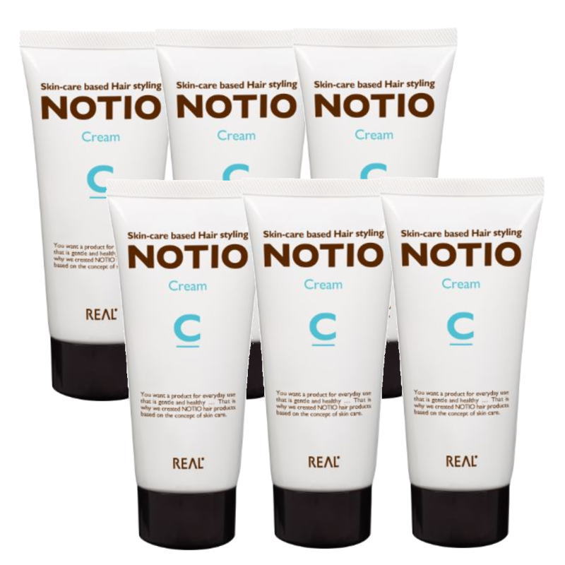Hair Cream - リアル化学 NOTIO(ノティオ) クリーム 90g【6点セット】