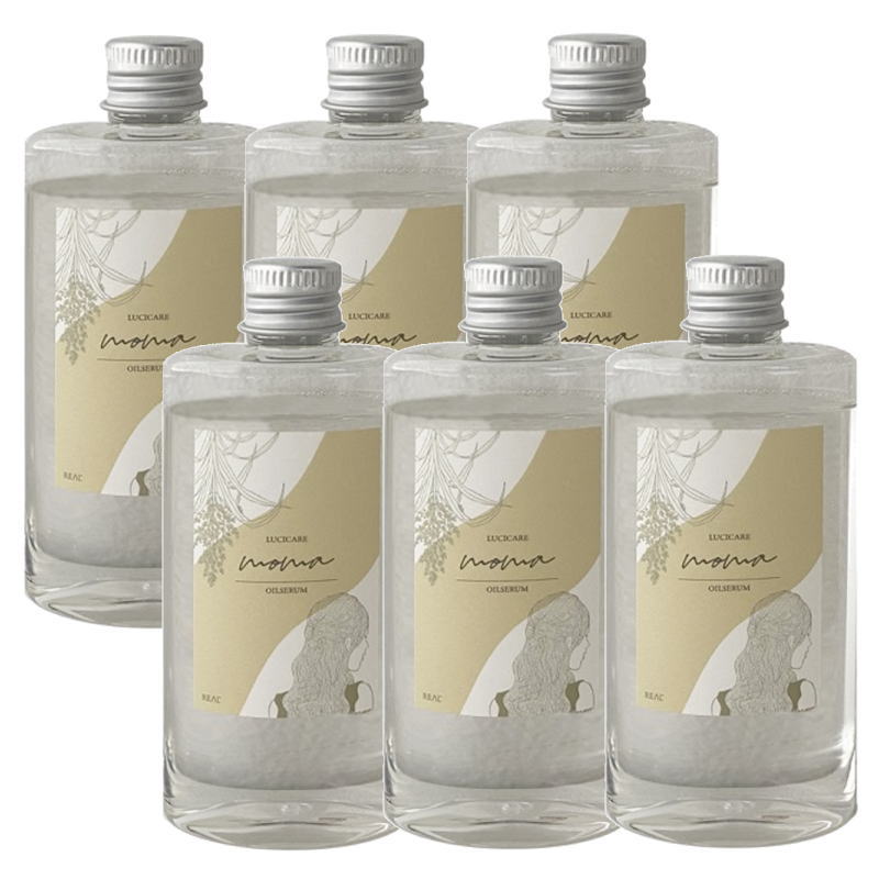 リアル化学 ルシケア　モマ　オイルセラム　80g【6本セット】