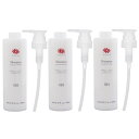 ナンバースリー 人が花 シャンプー 660ml (ポンプ付きセット)×3点セット