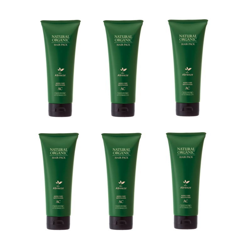 パシフィックプロダクツ　アブリーゼ ナチュラルオーガニック ヘアパック AC 220g ×6点セット pechka-10027888 PECHKA パッケージ画像