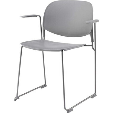 ROOM ESSENCE　アームチェア　PC-863GY （W66×D56×H78.5×SH45.5)