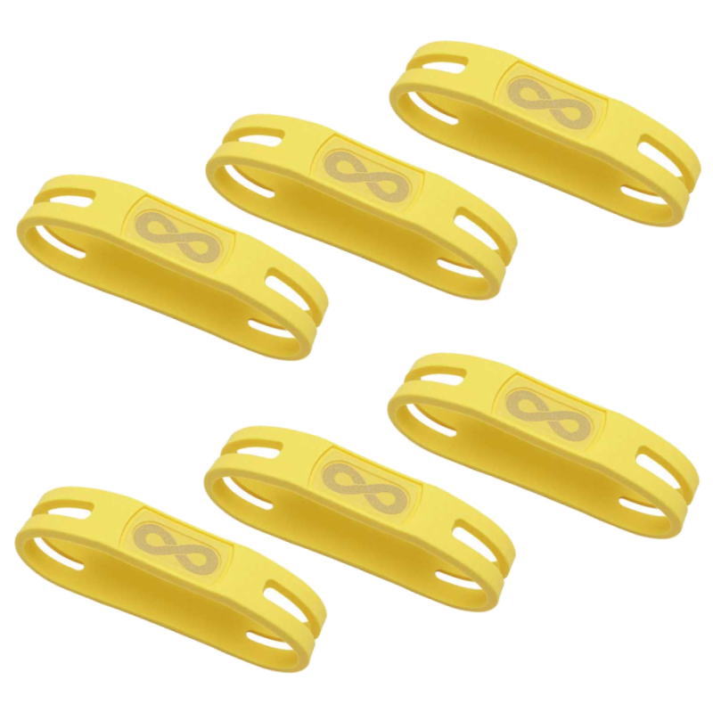 インフィニティバランス・ブレスレット(ゴールドイエロー・S)【6点セット】