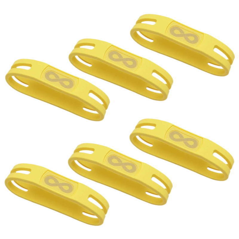 インフィニティバランス・ブレスレット(ゴールドイエロー・L)【6点セット】