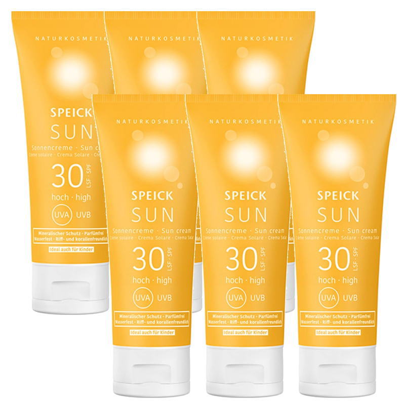SPEICK スパイク サンクリーム フェイス&ボディ SPF30 PA+++(60ml)×6点セット