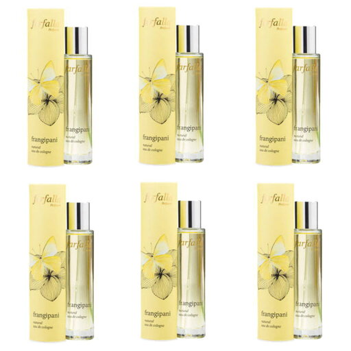 farfalla ファファラ ナチュラル オーデコロン<フランジュパニ> (50ml) ×6点セット farfalla ファファラ ナチュラル オーデコロン<フランジュパニ> (50ml) ×6点セット