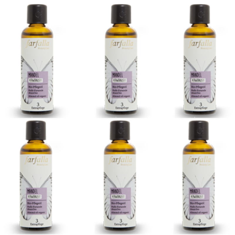 farfalla ファファラ スイートアーモンドオイル<BIO>(75ml) ×6点セット