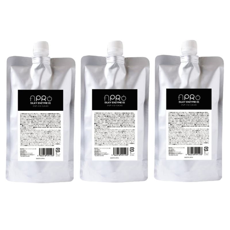 ビーファースト アプロ シルキーエンザイム 01 300ml リフィル【×3点セット】