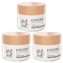 LOGONA ロゴナ モイスチャーリフト デイクリーム(ローズ)(50ml)×3点セット