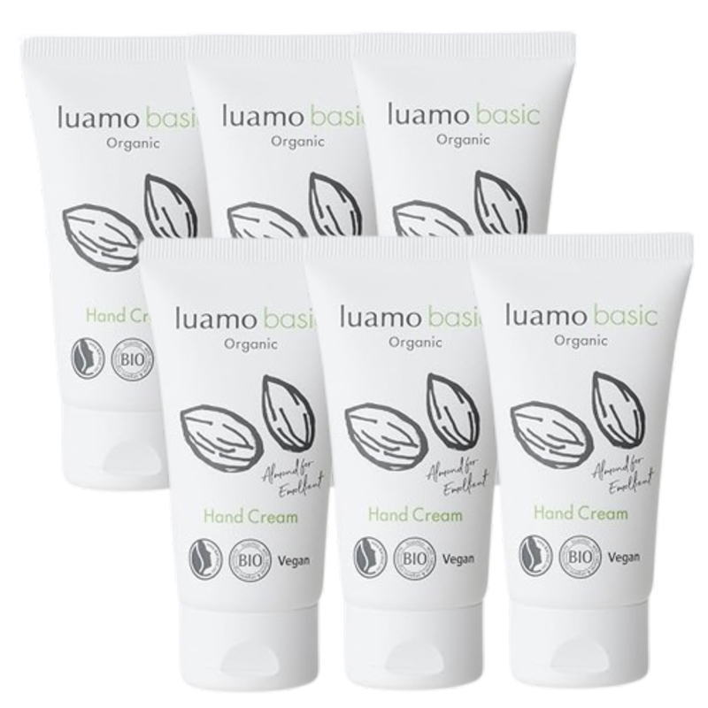 ルアモ ベーシック ハンドクリーム 　50ml×6点セット