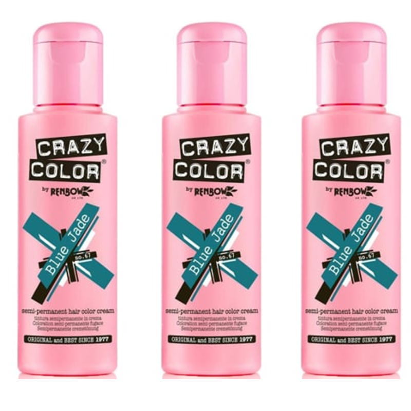 アレス クレイジーカラー ブルージェード 100ml（3点セット）