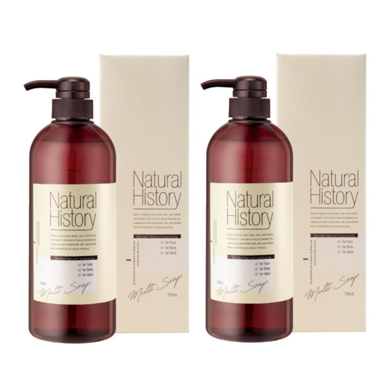 ナチュラルヒストリー マルチソープ 700ml ×2点セット