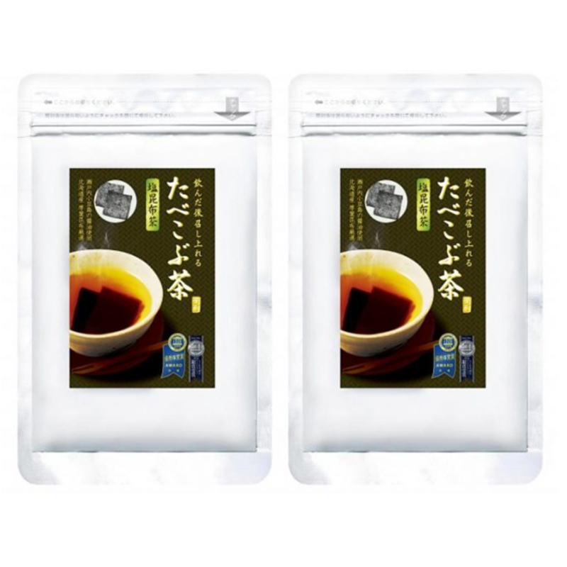 菊利 たべこぶ茶 塩 84g ×2点セット