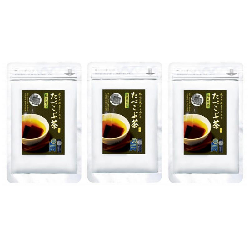 菊利 たべこぶ茶 塩 84g ×3点セット
