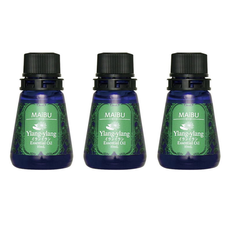 ハホニコ マイブ アロマオイル イランイラッピー(イランイラン) 10ml(3点セット)