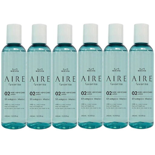 ムコタ アイレファブリット 02 シャンプー EG 240ml【×6点セット】 ムコタ アイレファブリット 02 シャンプー EG 240ml【×6点セット】