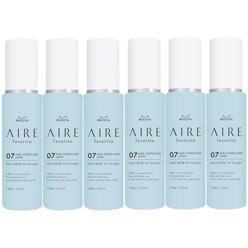 ムコタ 　アイレファブリット　07 ヘアミルク WT 100g【×6点セット】
