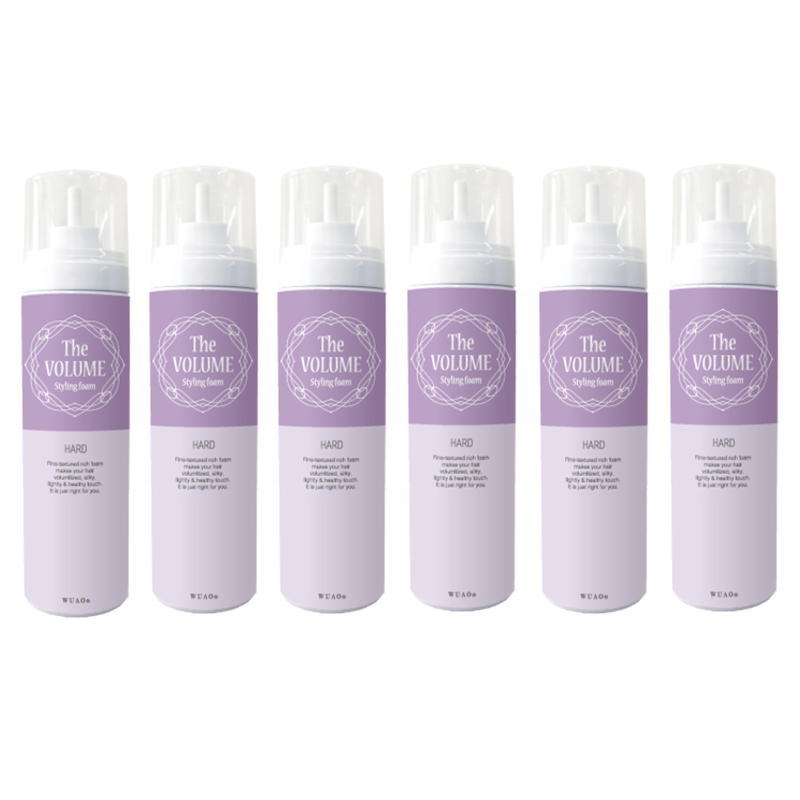 ウアオ　ザ・ボリューム　スタイリングフォーム ハード 180g×6点セット