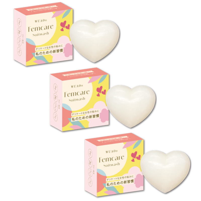 Soaps, Body Washes - 【クリックポストで送料無料】ウアオ フェムケア ソフトウォッシュ 30g (3点セット)