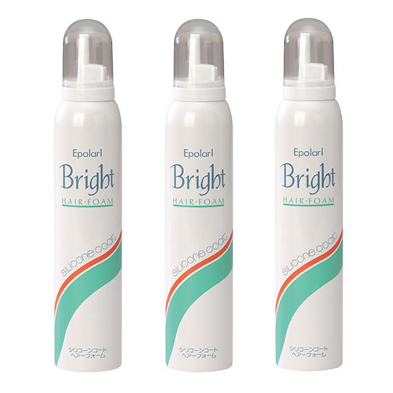 中央有機化学 エポラール ヘアーフォームブライト 200g (3点セット)